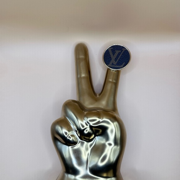 MOON & LOLAπ- LOUIS VUITTON Authentic Repurposed Fabric Ring - Picture 2 of 15